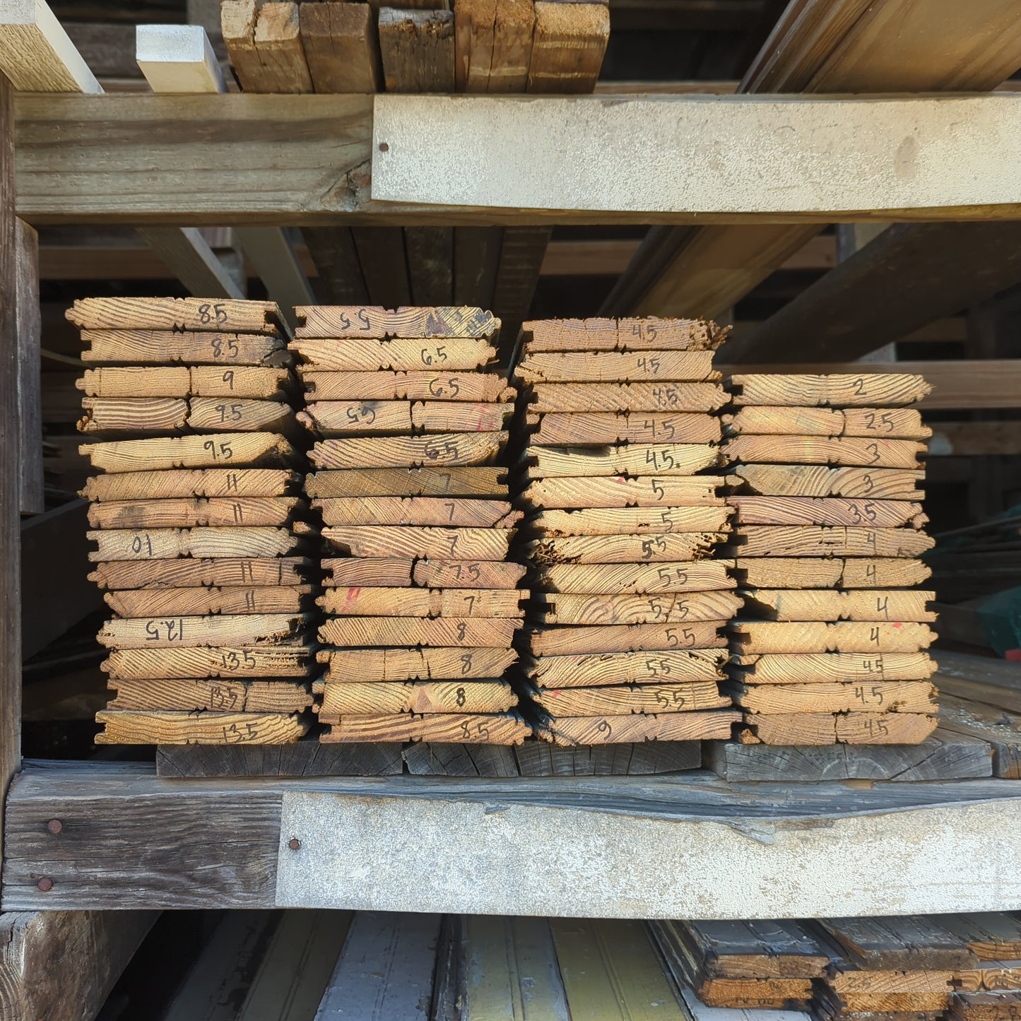 5 1/8”x3/4 Double Beadboard - X
