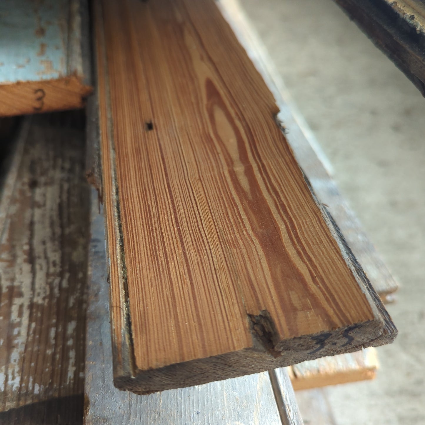 3 1/8"x3/4” Single Beadboard - O