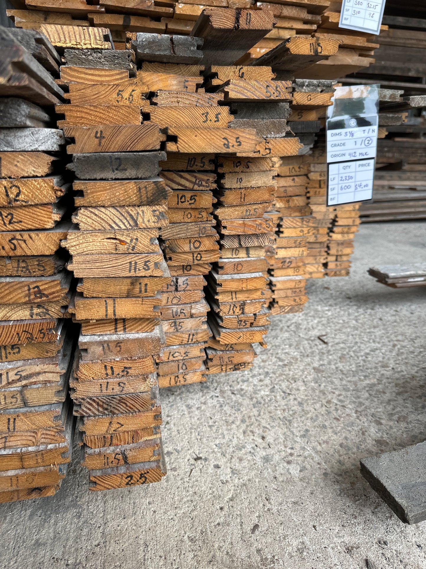 Reclaimed Pine Flooring