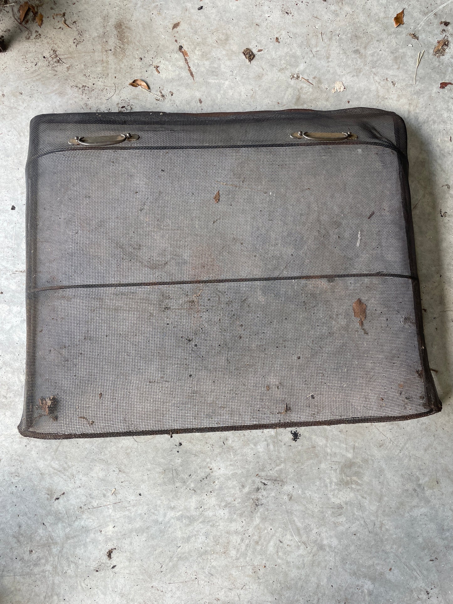 Metal Fireplace Screen 39w x 31h”