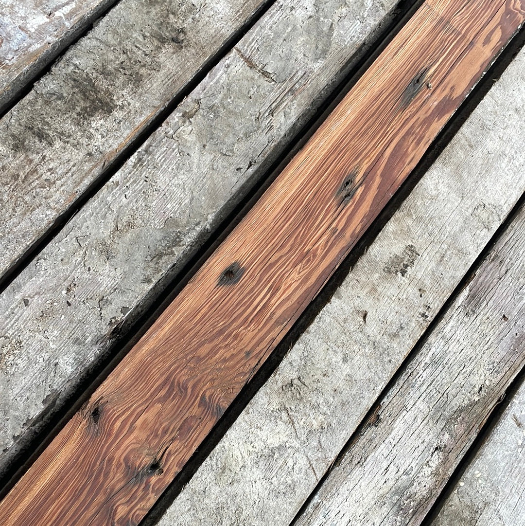 3 3/8”x1” Pine Flooring