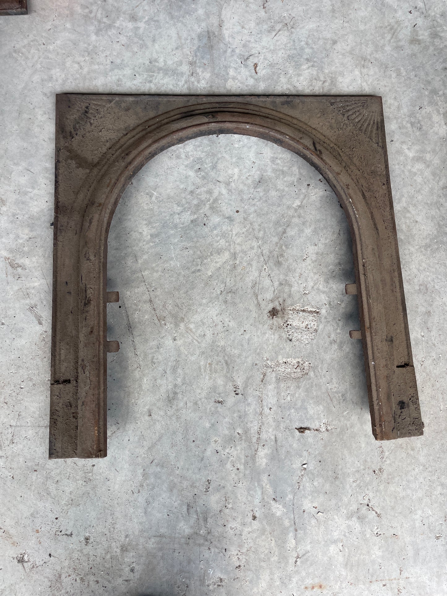 Metal Fireplace Front O 28 1/2w x 29 1/2h”