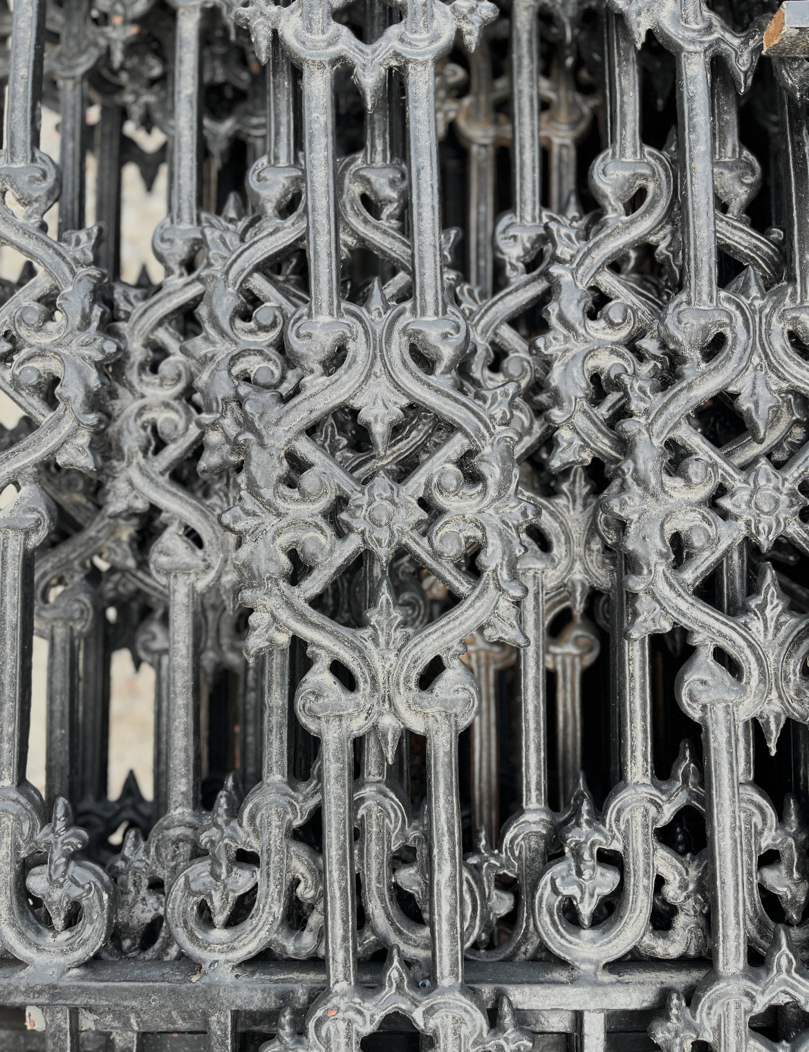 Cast Iron Victorian Style Fencing Panels