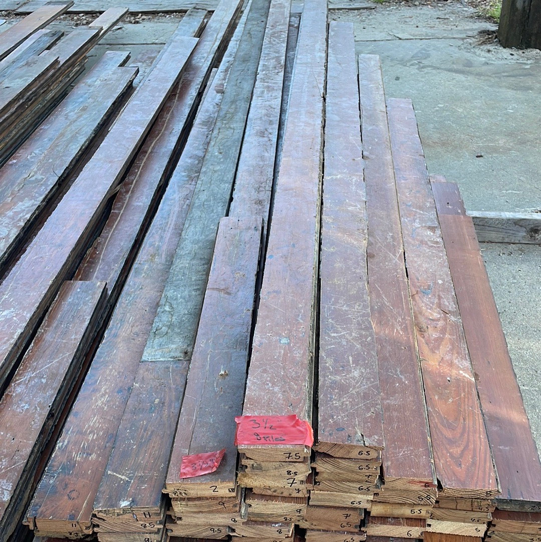 Mixed Width Flooring