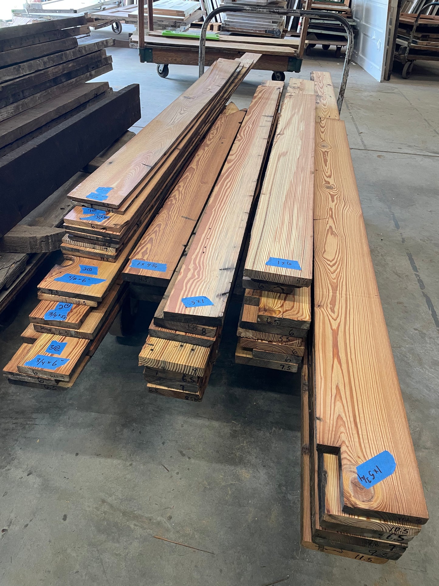 Resawn Lumber