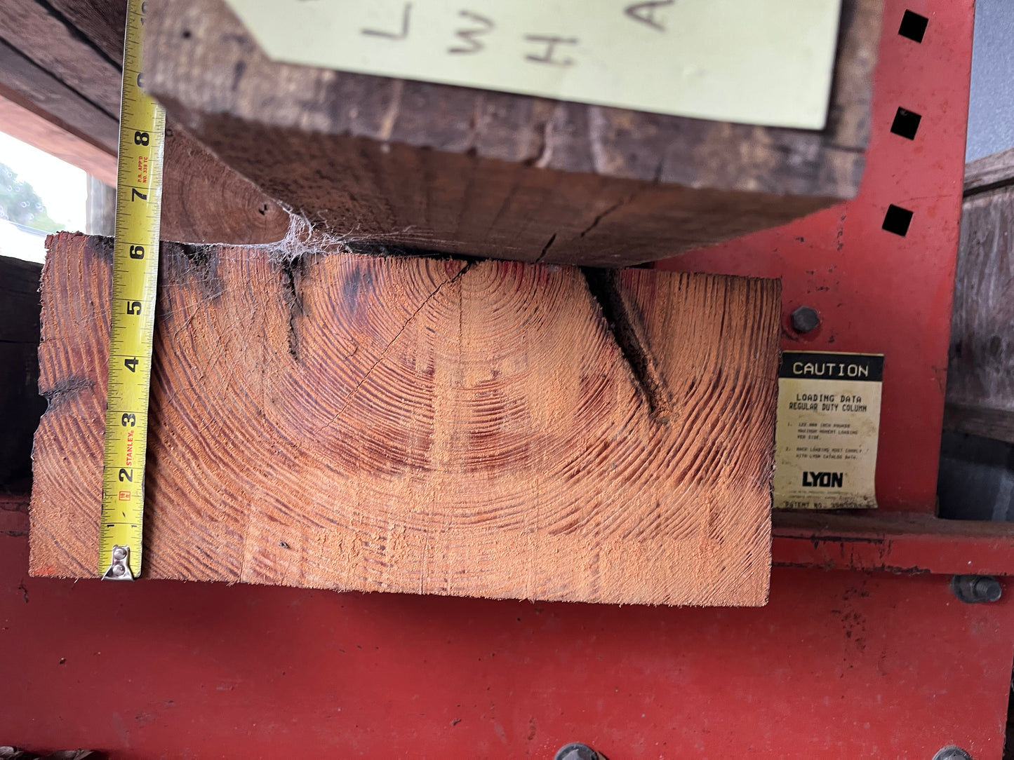 Dottie's Heart Pine Beam