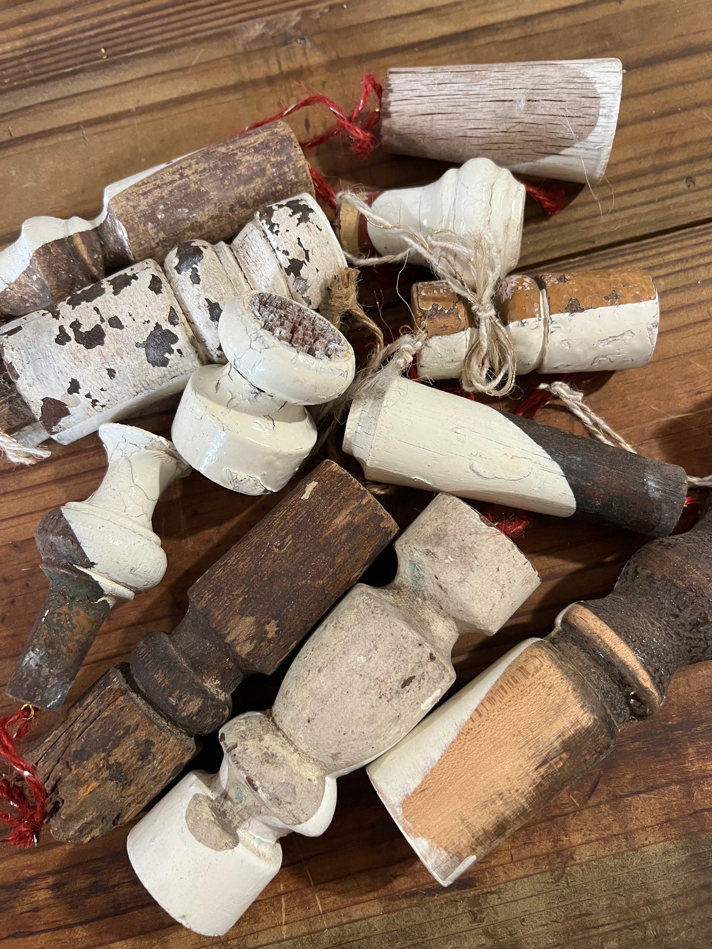 Wooden Holiday Ornaments