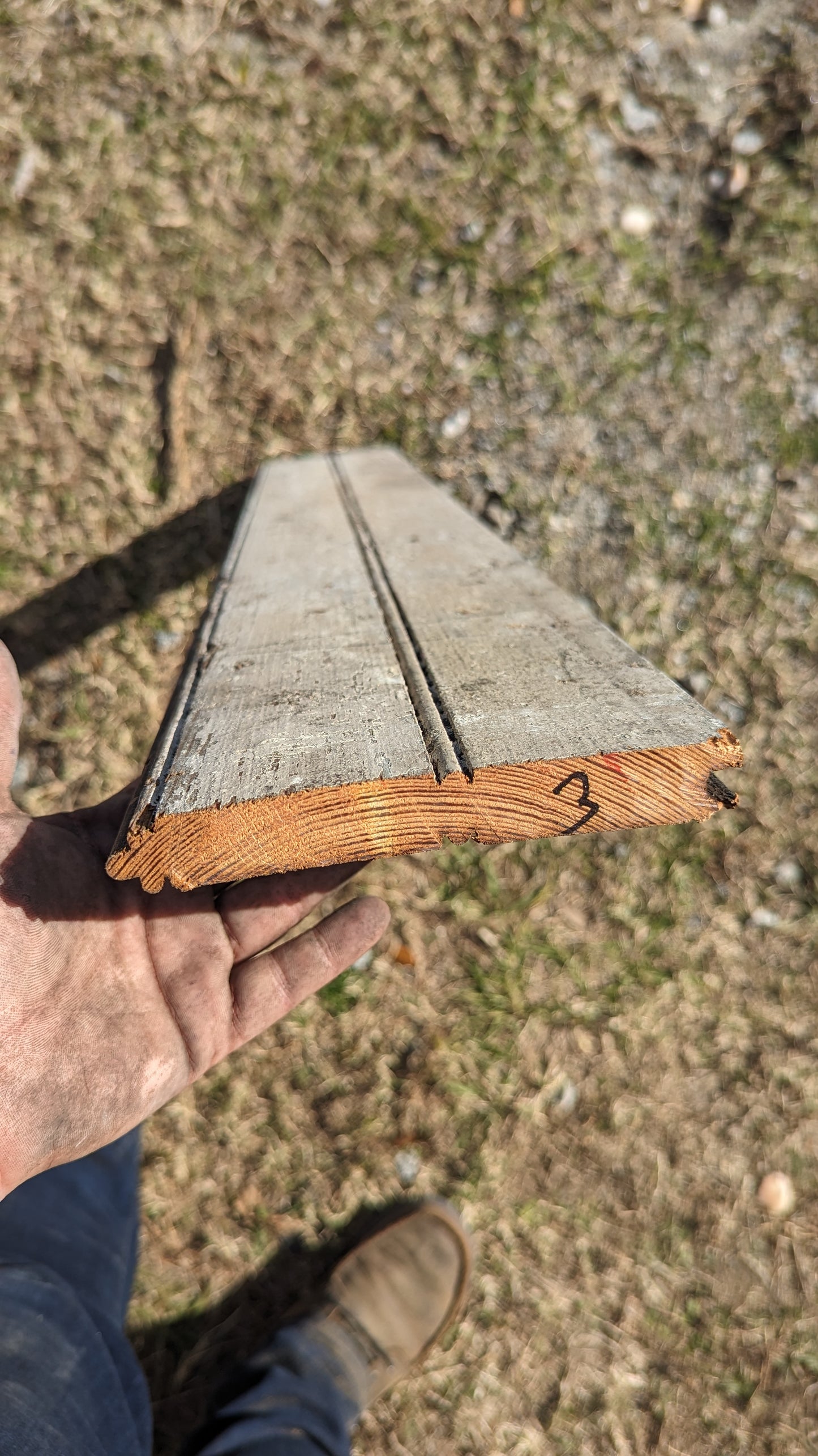 5 1/8”x3/4 Double Beadboard - X