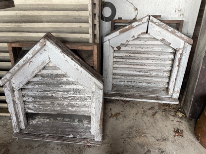 Wooden Attic Vents
