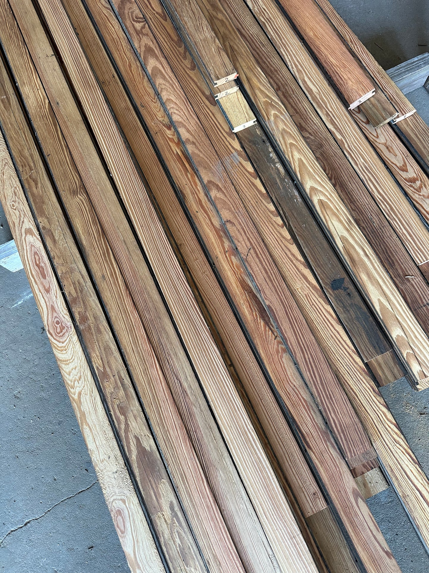 2 1/2”x3/4” Pine Flooring