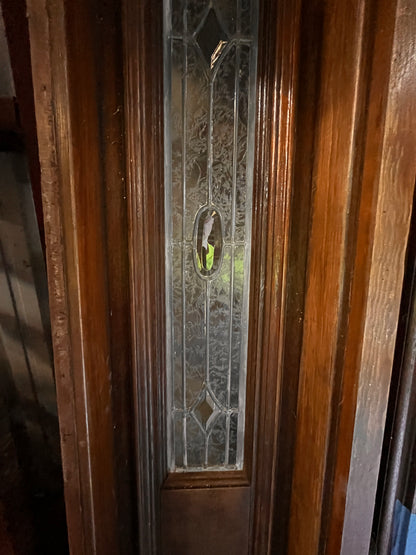 Contemporary Doorway Assembly with Sidelights