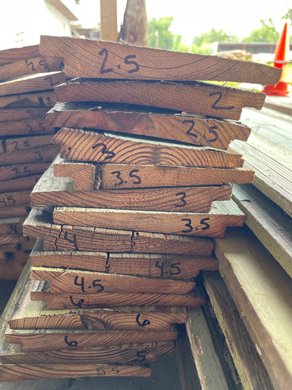 5 3/8” x 3/4” Siding