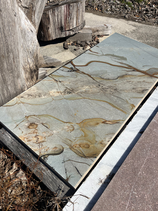 Green Marble Slab