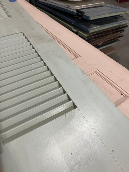 Pastel Louvered Doors