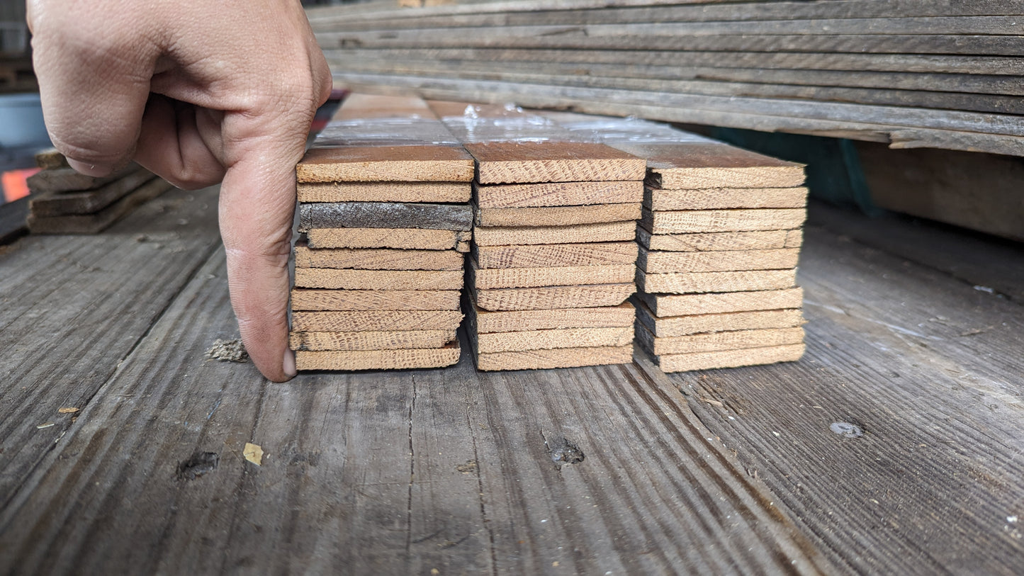 2"x1/4" Oak Veneer Strips